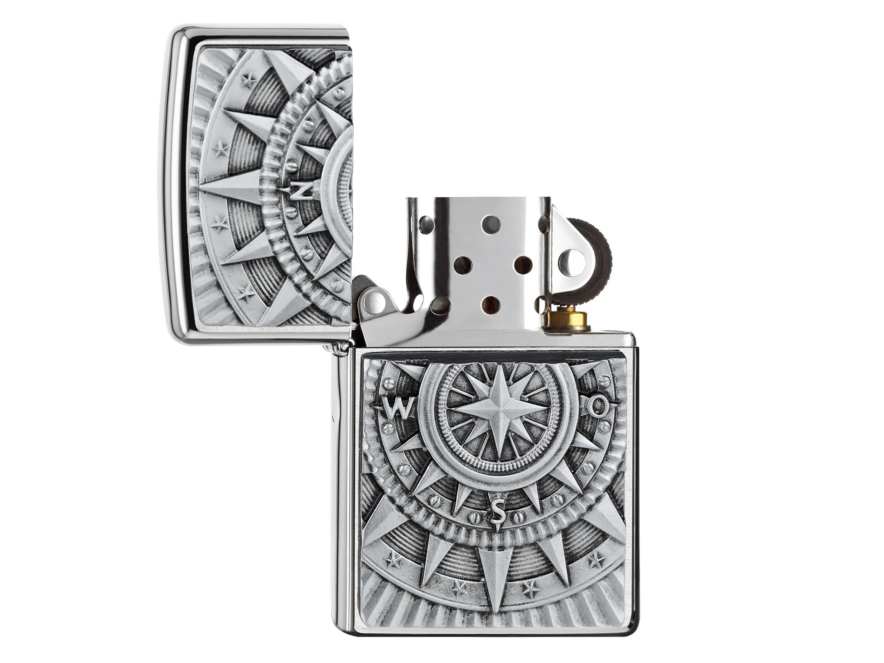 Zippo-Lighter Compass Emblemproduct image #2