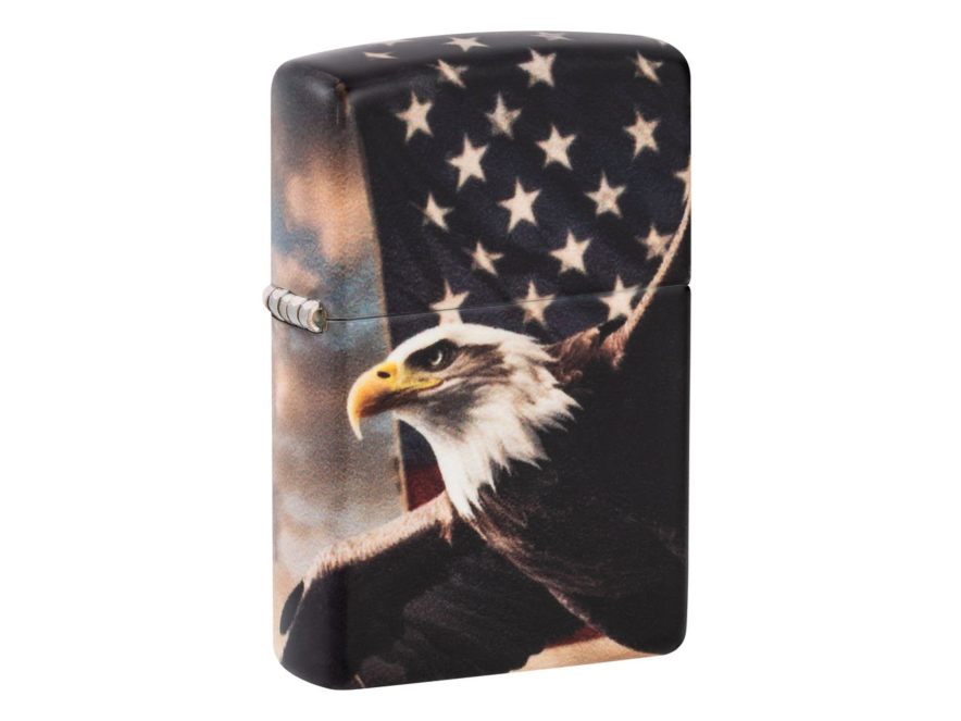 Zippo-Lighter Bald Eagle USA Flagproduct image #1