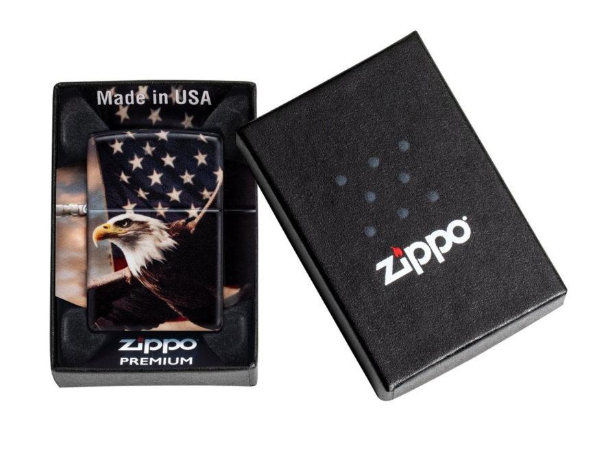 Zippo-Lighter Bald Eagle USA Flagproduct image #3