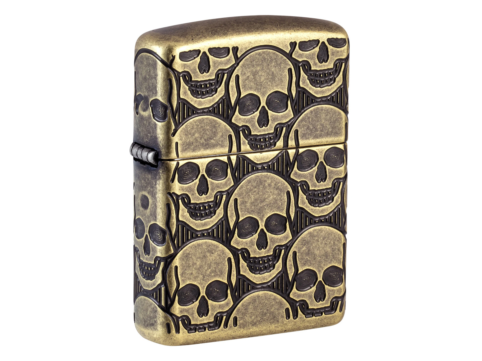 Zippo-Lighter Armor Skulls Cackling Craniumproduct zoom image #1